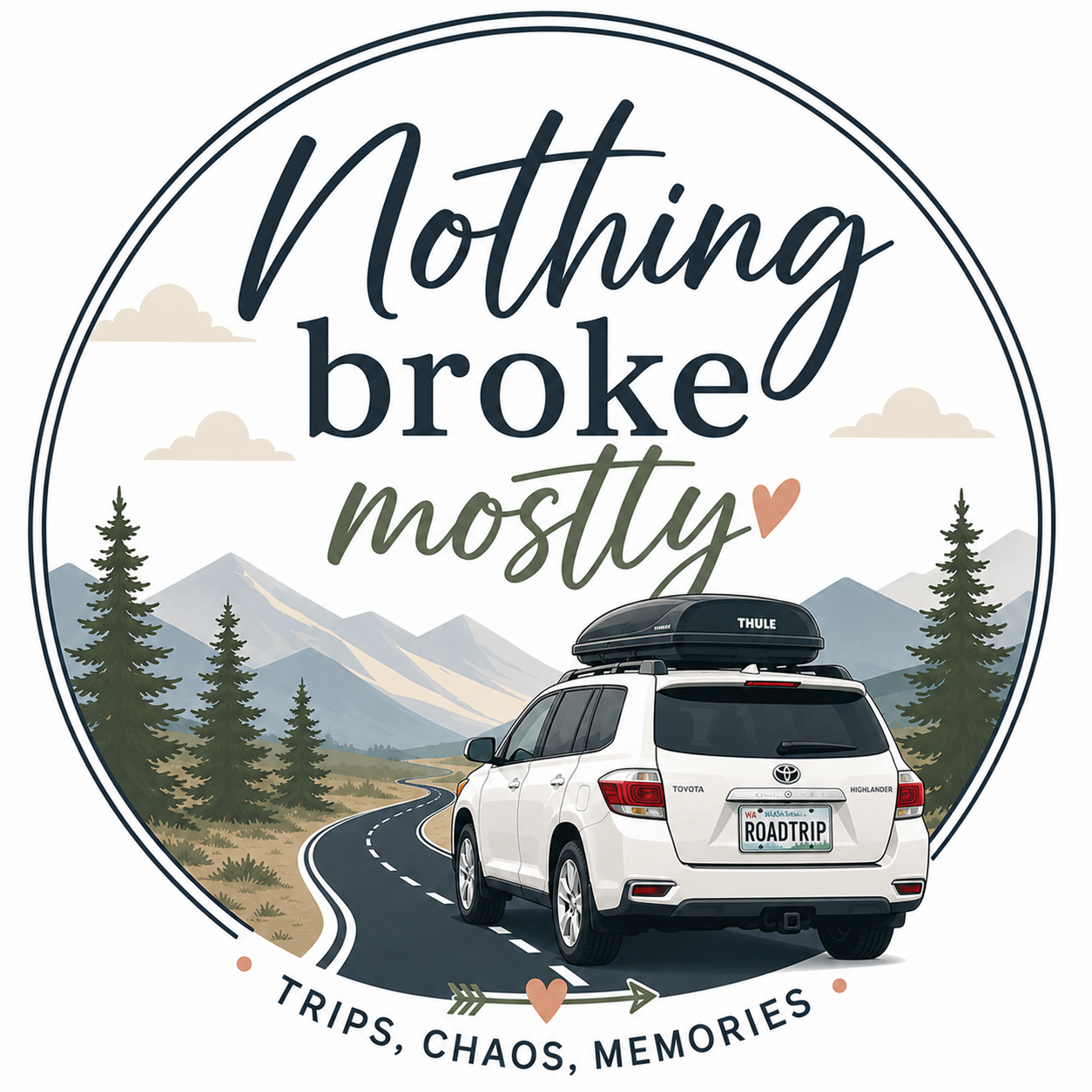 Nothing Broke Mostly logo